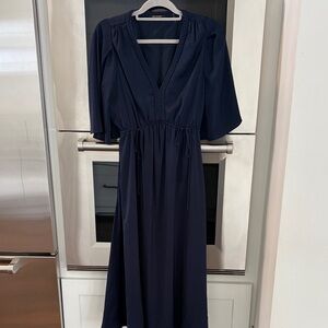 Kobi Halperin Deep Blue short Sleeve Dress